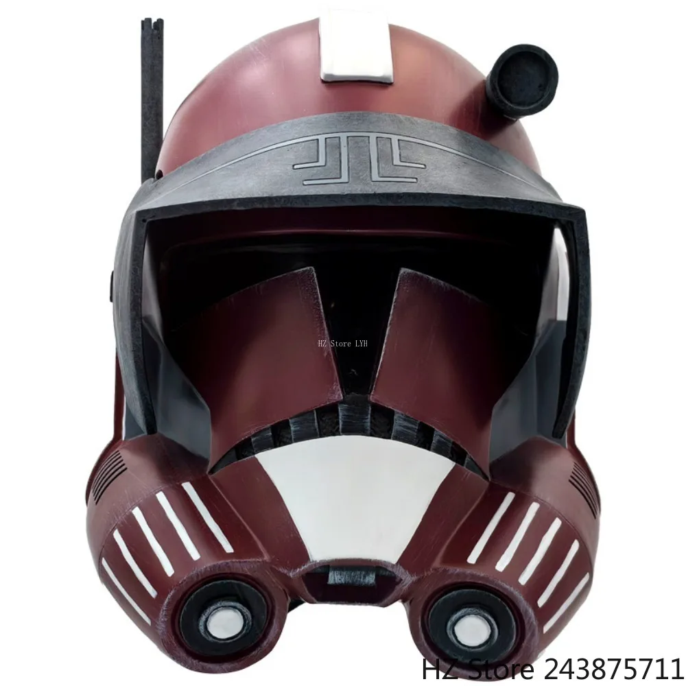 Фото Звездный шлем wars SW Clone Arc Commander Fox Helmet Deluxe Хэллоуин Косплей Коллекционная опора Маска на всю голову TK047 №1