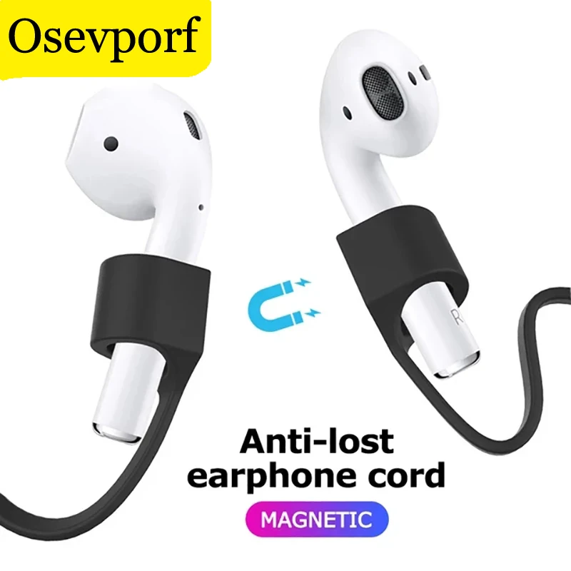 Oppselve силиконовый держатель для наушников с защитой от потери кабели AirPods