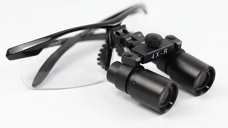 

4X Metal Headband Dental Magnifier Surgical Medical Dental Loupes Dental Glasses For Dentist Dentistry
