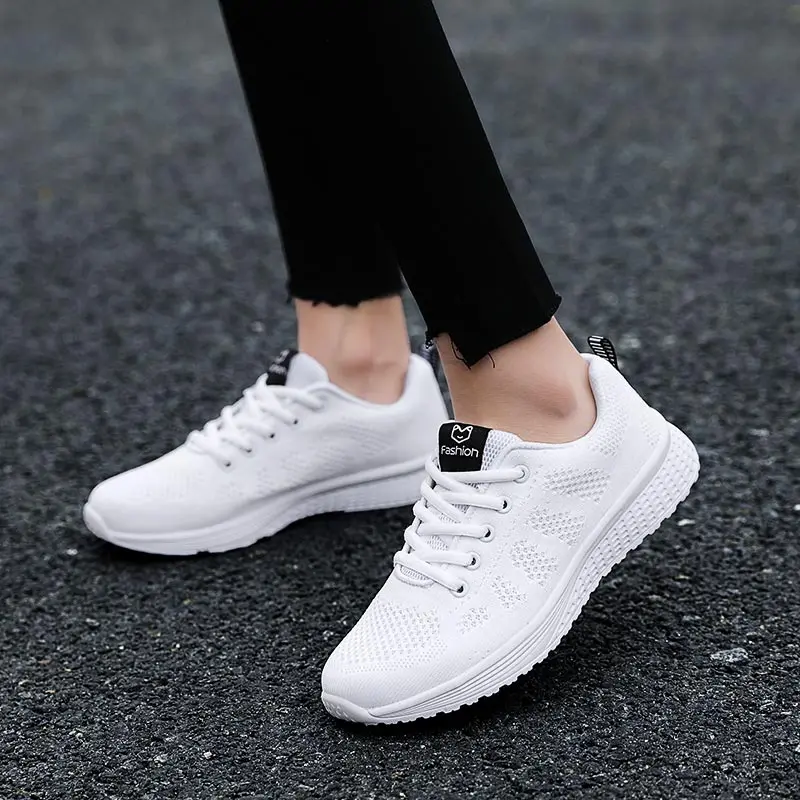 

breathable summer Women's Leather Sports Shoes Womam Woman's Sneakers Teen Women Shoes Sport Tennis Running Woman Baskets