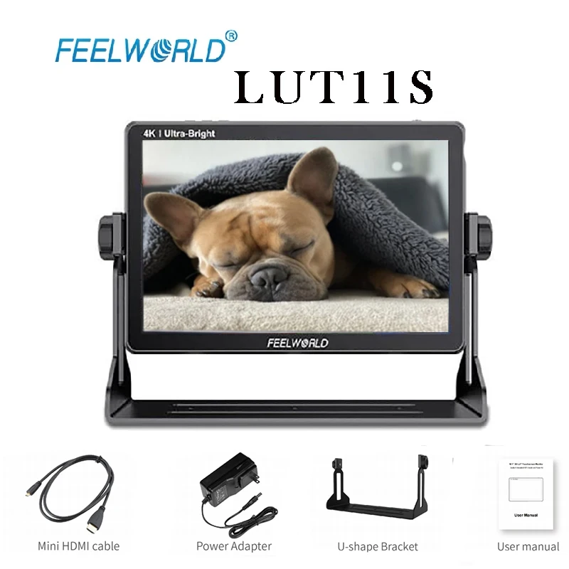 FEELWORLD LUT11S 10 1 &quotВысокая яркость 2000nit Профессиональный SDI/HDMI сенсорный экран для