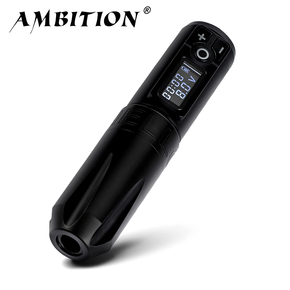 Ambition Portable Wireless Tattoo Pen Machine Lithium Batter