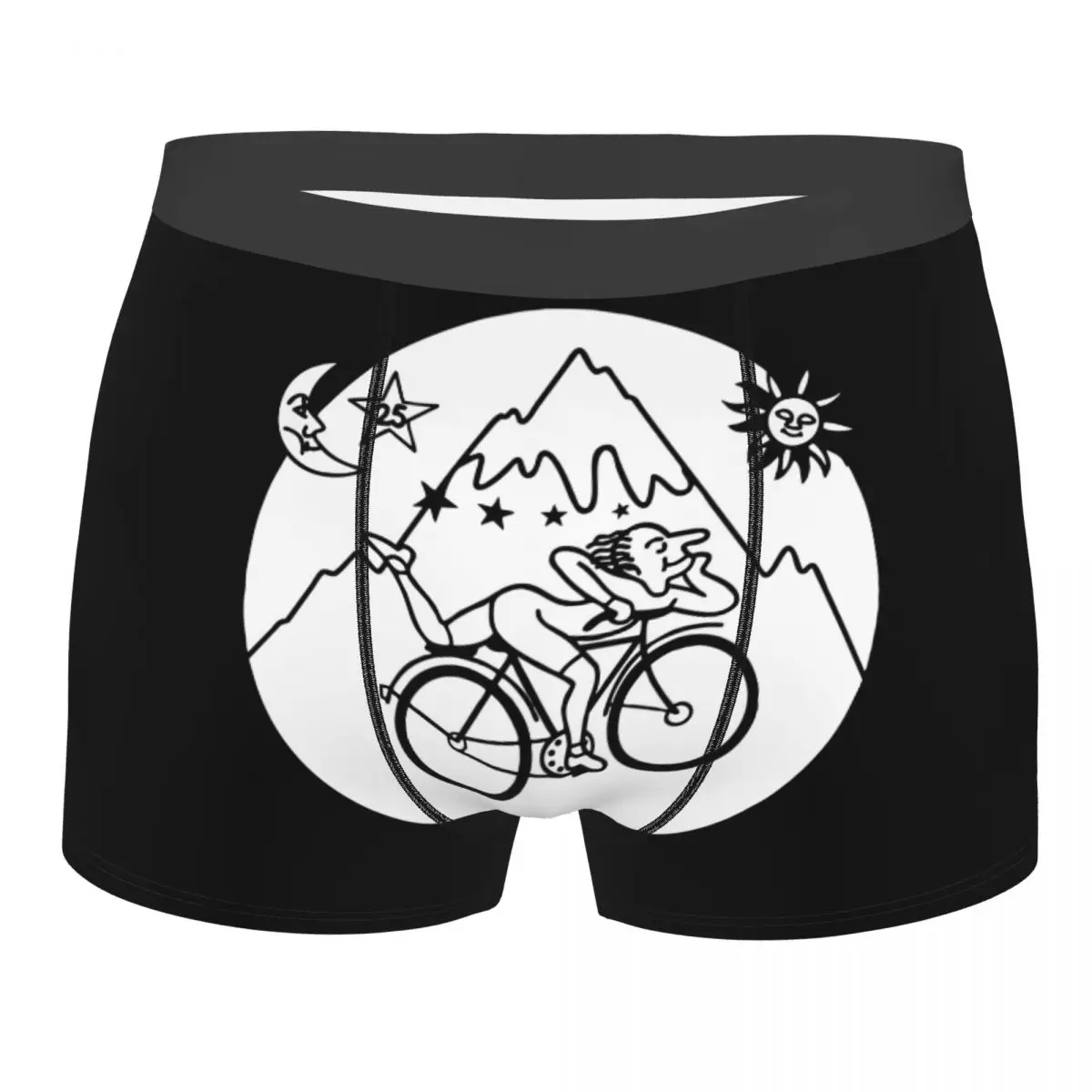 

Albert Hofmann LSD 1943 B&W Men Underwear Bike Boxer Shorts Panties Sexy Polyester Underpants for Homme Plus Size