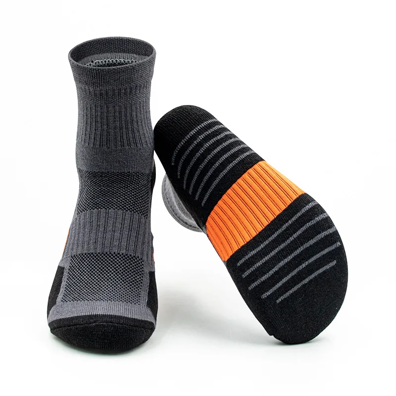 6Pairs Men's Socks Professional Sports Socks Cotton Outdoor Sports Deodorant Basketball Running Football Socks Casual EUR38-42