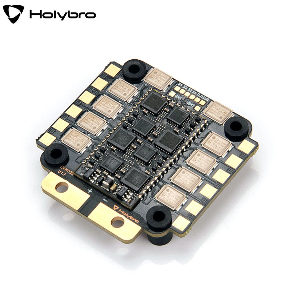Holybro Tekko32 F4 MCU Metal 4 в 1 65A ESC BLHELI32 / PWM выход 128K / 4-6S 30,5x30,5 мм для FPV гоночного дрона