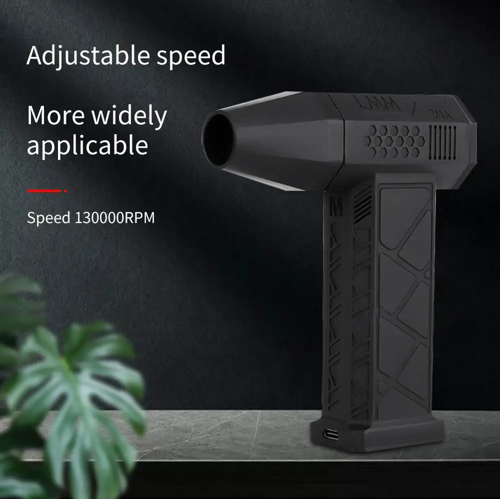 1шт. 130000 Турбовентилятор об/мин мини-турбореактивный вентилятор ручной