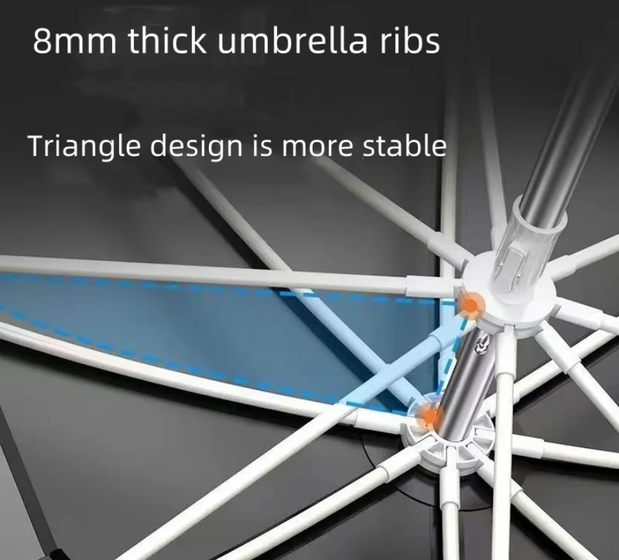 Пляжный зонт от солнца 1 8-2 м 360 °