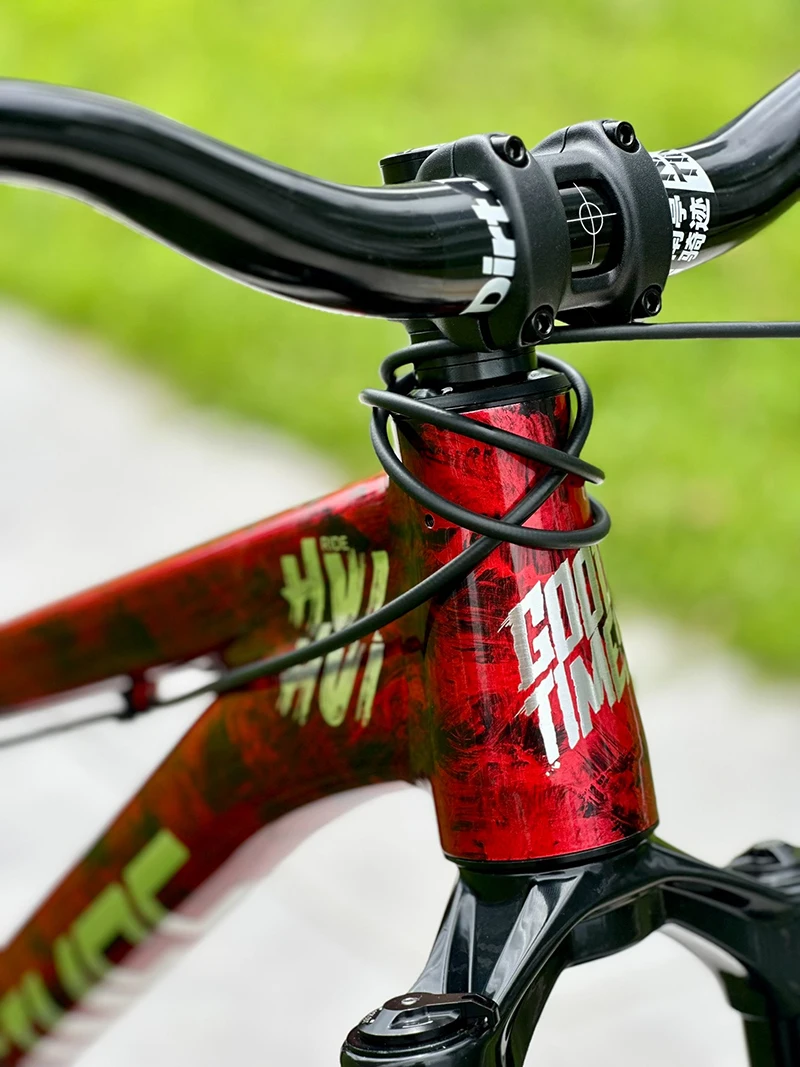 Фото Велосипед Good Times Pro huihui Co-branded Red Single Speed для дёрт-джампинга и соревнований по бездорожью, 26 дюймов №5
