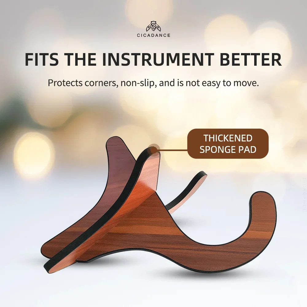 Портативный кронштейн для укулеле складная подставка нескользящий Съемный