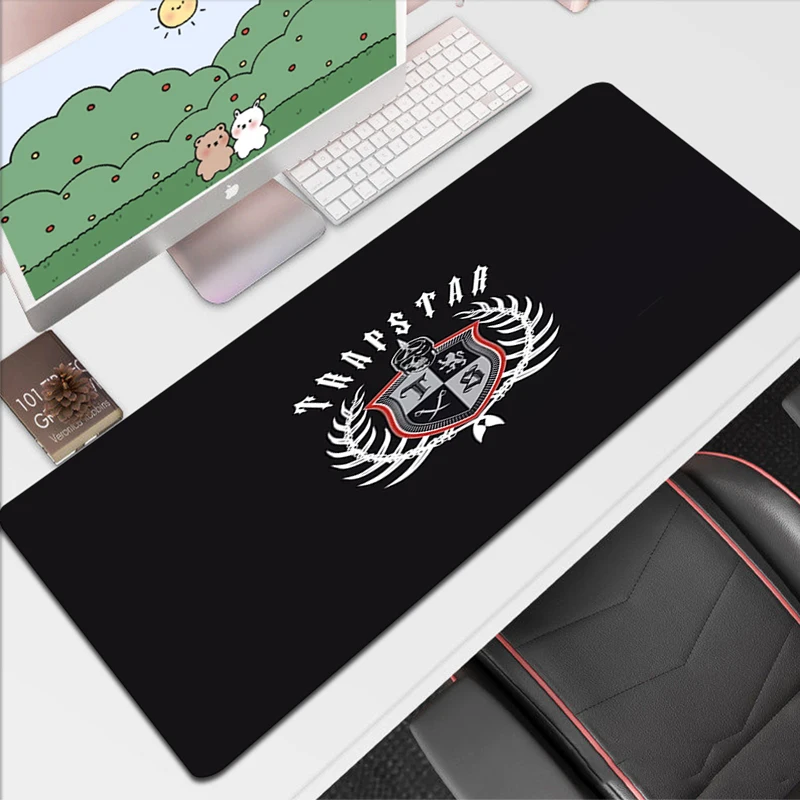 

T-Trapstar London Xxl Mouse Pad Pads Large Desk Mat 900 × 400 Deskpad Anime Carpet Mousepad Gamer 900x400 Mats Computer Tables