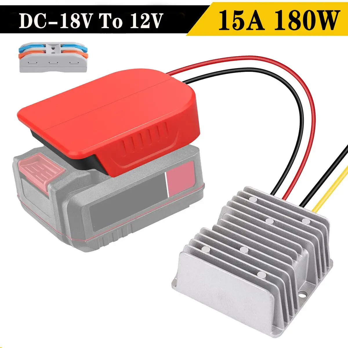 Понижающий преобразователь для литий-ионных аккумуляторов Bauer 20 В постоянного