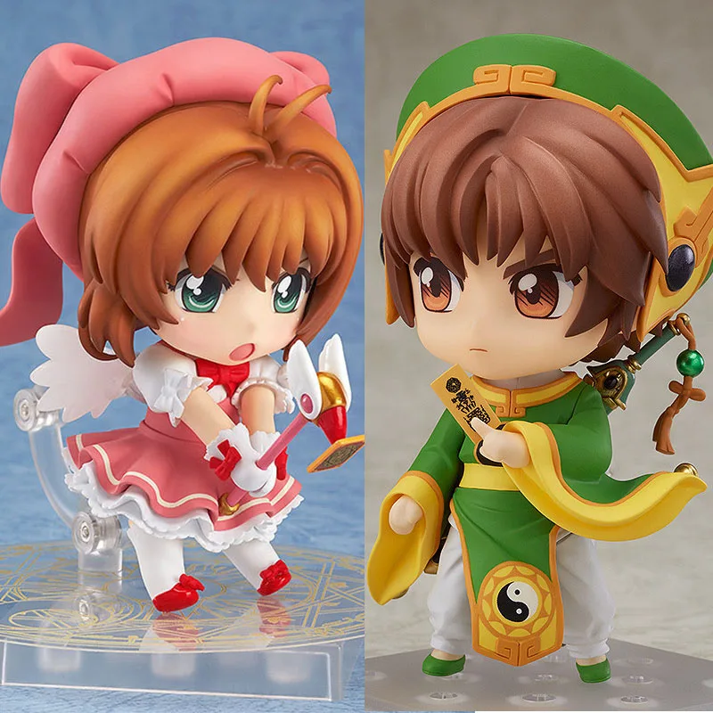 Коллекционная фигурка модели Card Captor Kinomoto Sakura 400 Li Syaoran 763 для книжной полки.