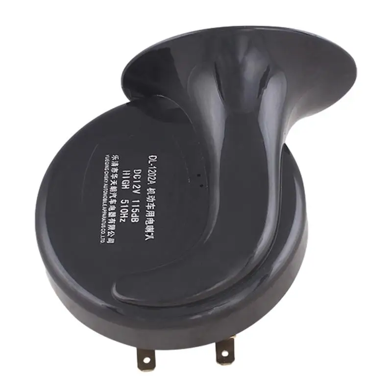 1 пара 120 дБ Электрический гудок 12 в автомобильный динамик 24 грузовик Улитка В