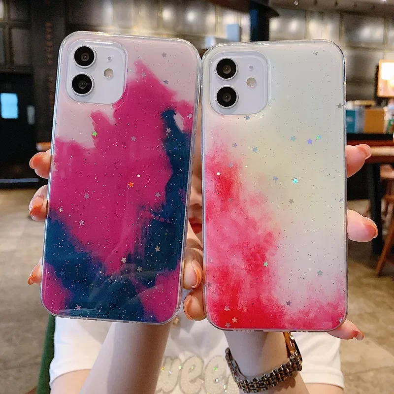 

Case For OPPO A94 A93 A53 A32 S A52 A92 A72 A15 A1k A11x A5 A9 A91 A8 A31 A7X F9 F17 F19 Reno 4 5 2 Z F Lite Pro Glitter Cover F