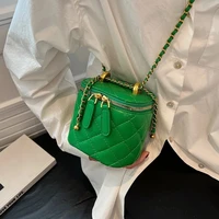 luxury mini box shoulder crossbody messenger bag for women 2022 kawaii tote bags chain luxury brand handbag purses