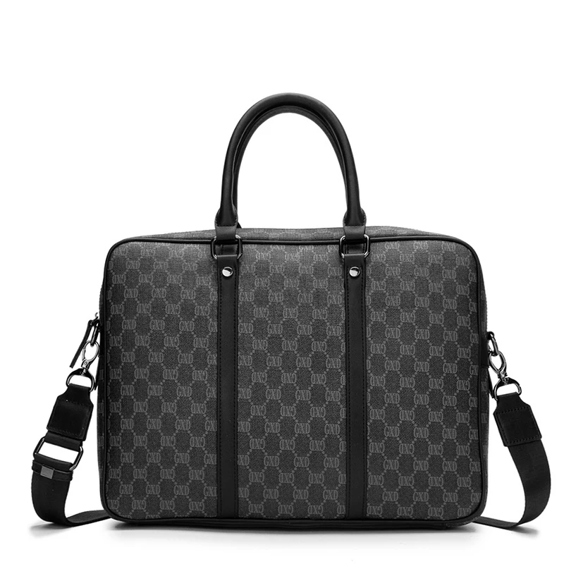 Luxury Brand Design Fashion Men Briefcase Business Travel Laptop Handbag Male Office Work Laptop Documents Satchels Shoulder Bag