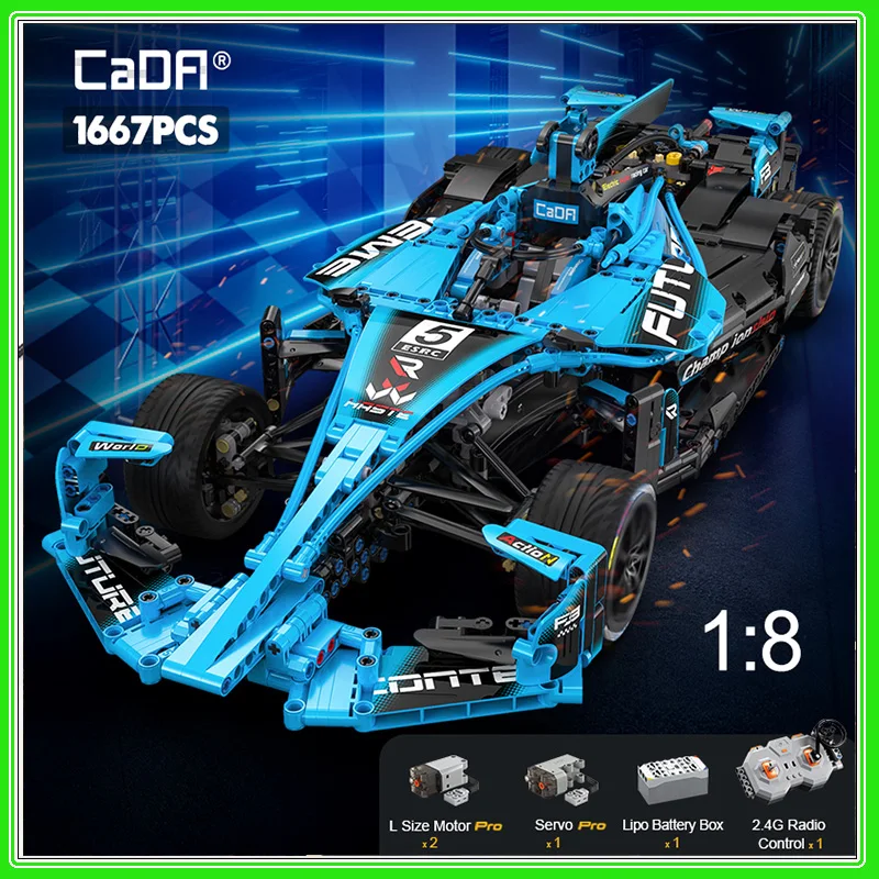 

1667 Pcs.Children's Construction Set "Racing Car" Formula Racing Cars,Bugatti, Lamborghini,Remote Contro Car