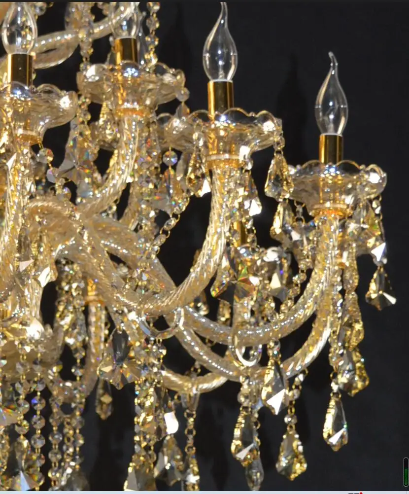 Хрустальная люстра AL.HaffaR 24/32/36/40/48/56 огней 2/3/4 уровня
