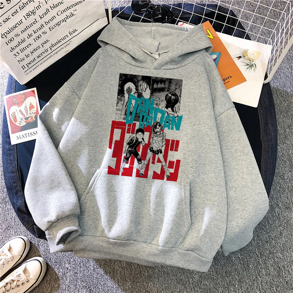Dandadan Okarun толстовка с капюшоном и рисунком дизайнерская спортивная уличная