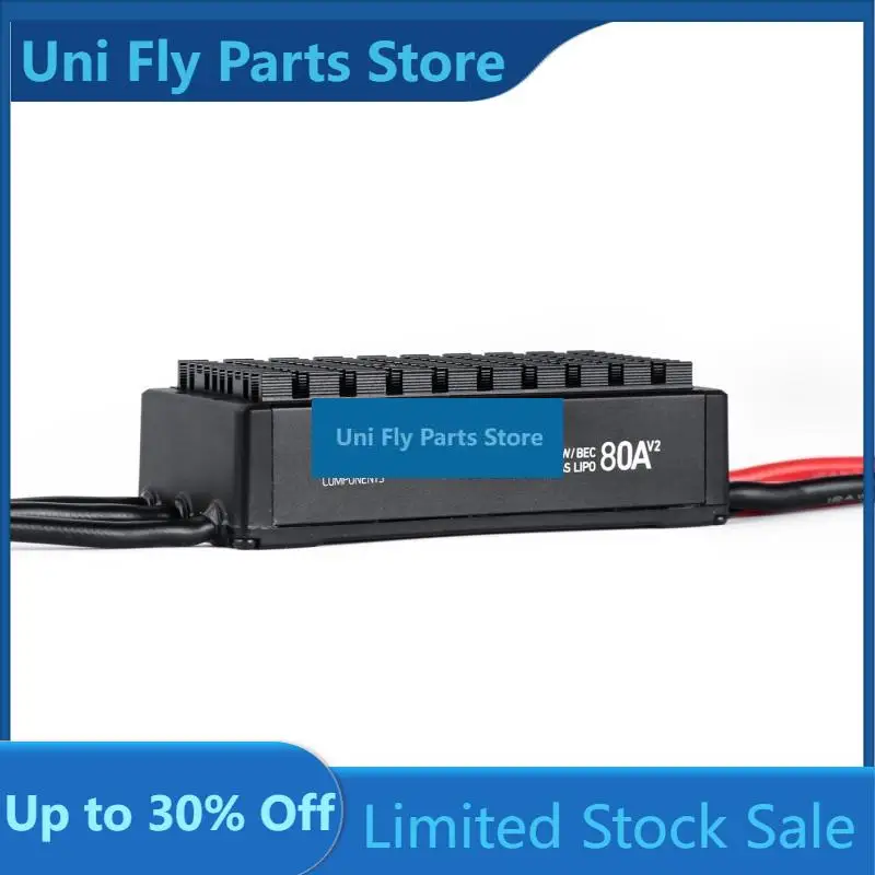 Фото UniFlyMAD AMPX ESC 80A 5S-14S DroneCAN для сельскохозяйственных дронов, квадрокоптеров, гексакоптеров, октокоптеров, мультироторных дронов (DIY) №1