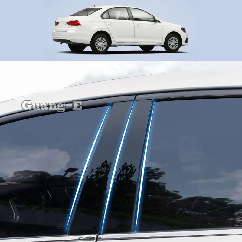 

4 шт., автомобильные наклейки для Volkswagen VW Santana 2013-2021