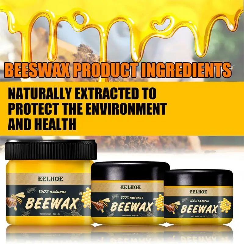 

Wood Seasoning Beeswax Organic Natural Pure Wax Furniture Care Maintenance Wax Wood Cleaning Polished Home Cleaning Chemicals