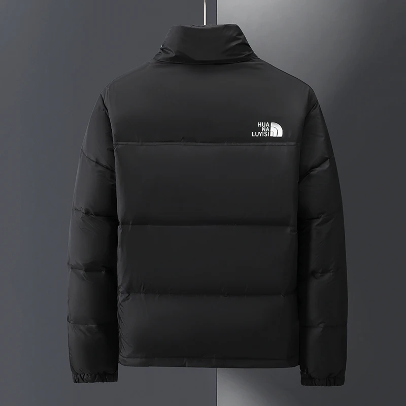 Down jacket men's short 2022 new fashion brand autumn and winter coat Korean fashion handsome jacket