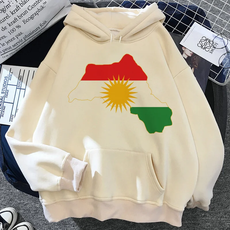 

kurdistan hoodies women Korea anime printed printed female clothing hoddies printed