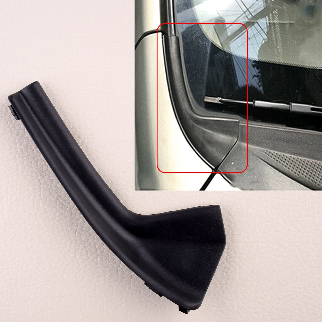 Передняя и правая решетки радиатора капота 66894-ED500, черная отделка, подходит для Nissan Versa Sedan Hatchback 2007 2008 2009 2010 2011