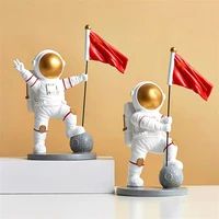 cute astronaut statue miniature model resin crafts living room home decoration decoration desktop decoration birthday gift
