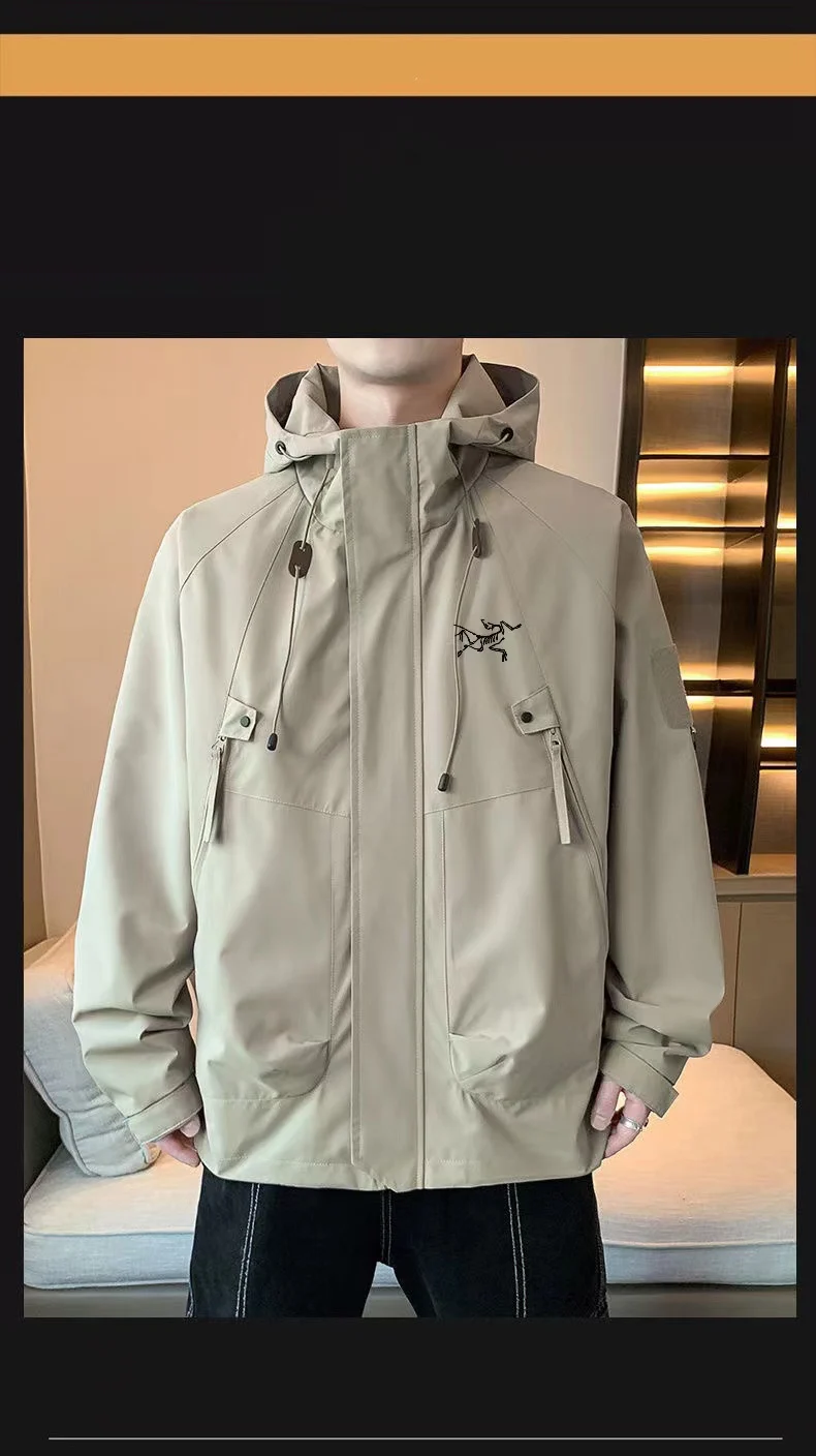 Куртки ARCTERYX Мягкий и удобный весна осень Спортивная Тонкая посадка