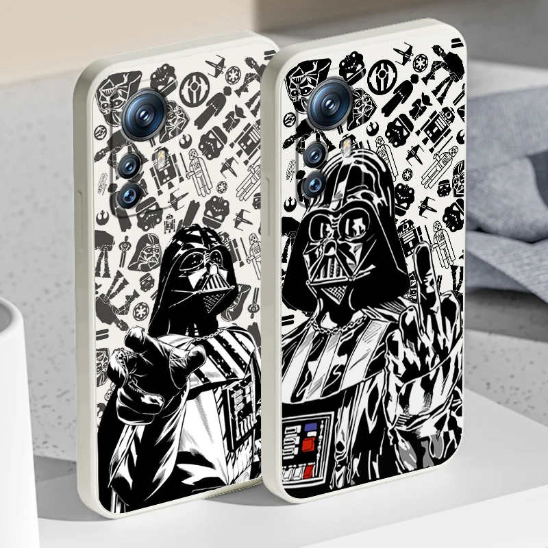 

Star Wars Dark Superhero Case For Xiaomi Mi 12S 12X 12T 12 11i 11T 11 10 10S 10T Pro Lite Ultra 5G Liquid Rope Phone Cover