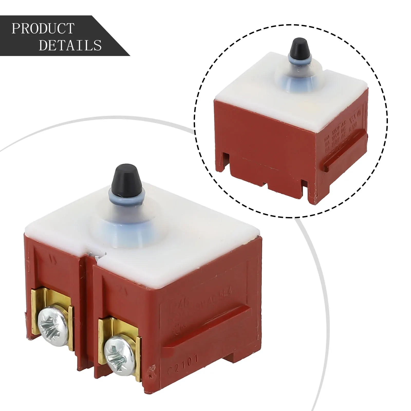 Замена переключателя угловой шлифовальной машины 1 шт. 945614 -02 для D28114 D28143 D28111 D28000