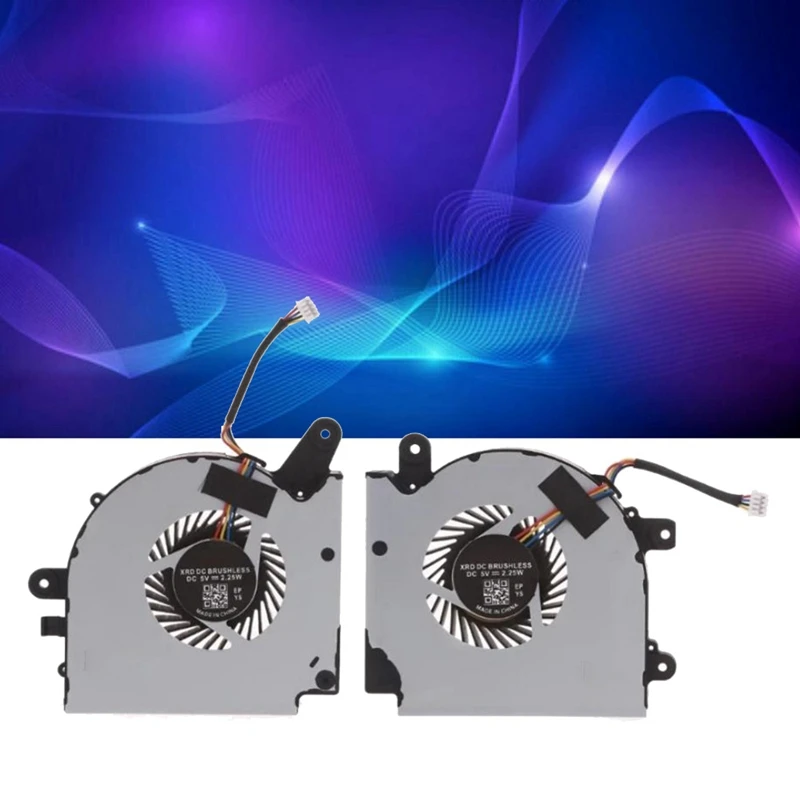 Вентилятор охлаждения процессора + графического для MSI GF75 MS-17F1 17F2/F4/F5 N415 N416 8RC 9SC