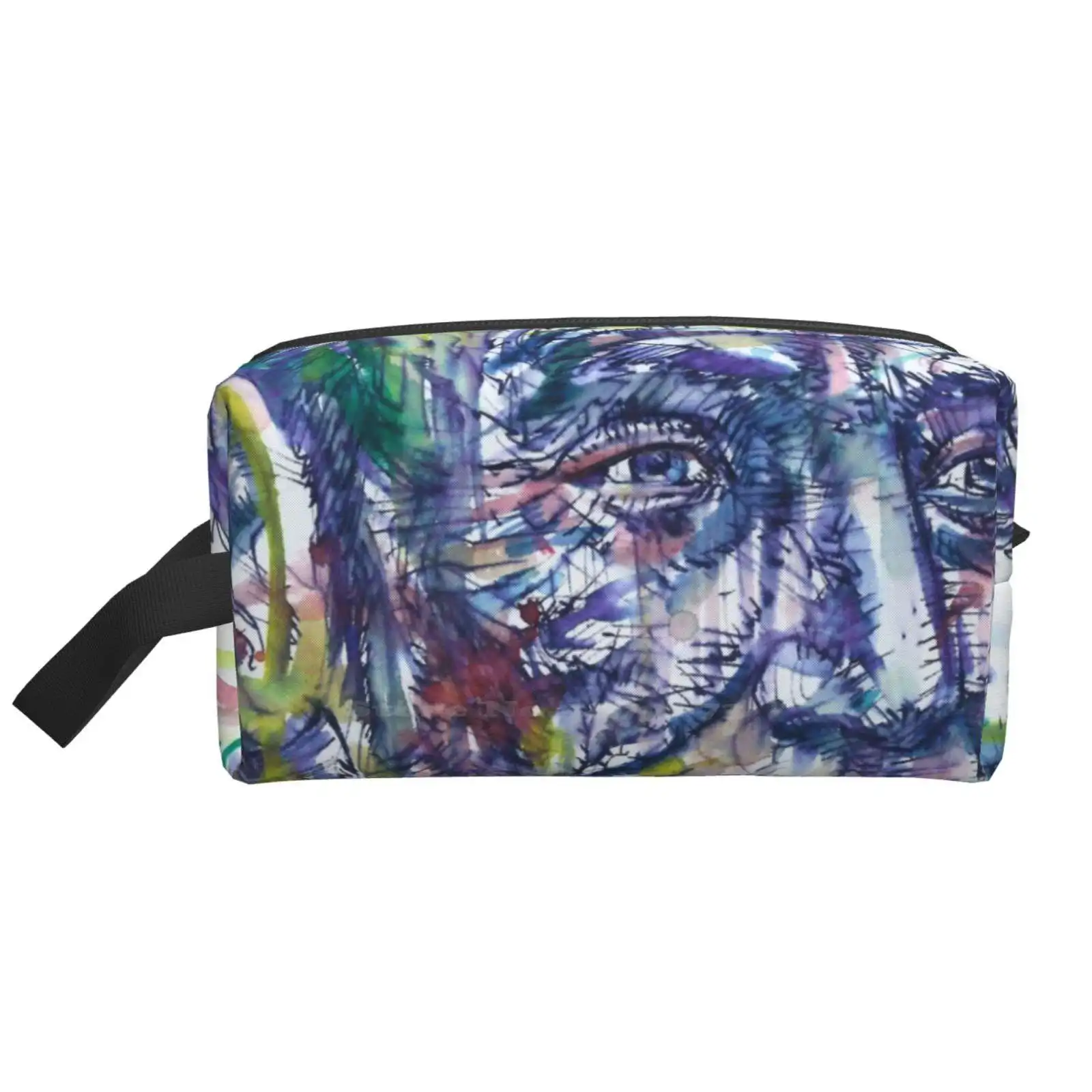 

Abraham Lincoln Watercolor And Ink Portrait.2 Data Cable Usb Bag Travel Sport Storge Bags Lincoln Abraham Lincoln Abraham