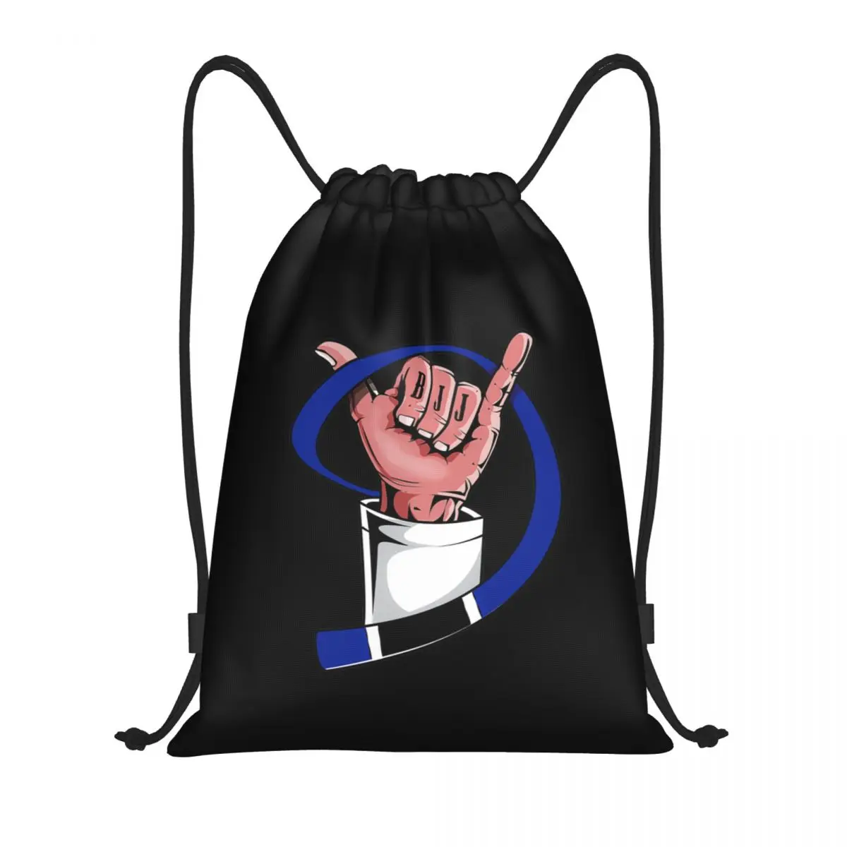 Крутой синий ремень BJJ подарок бразильский джиу джитсу мартиа Сумки на шнурке для