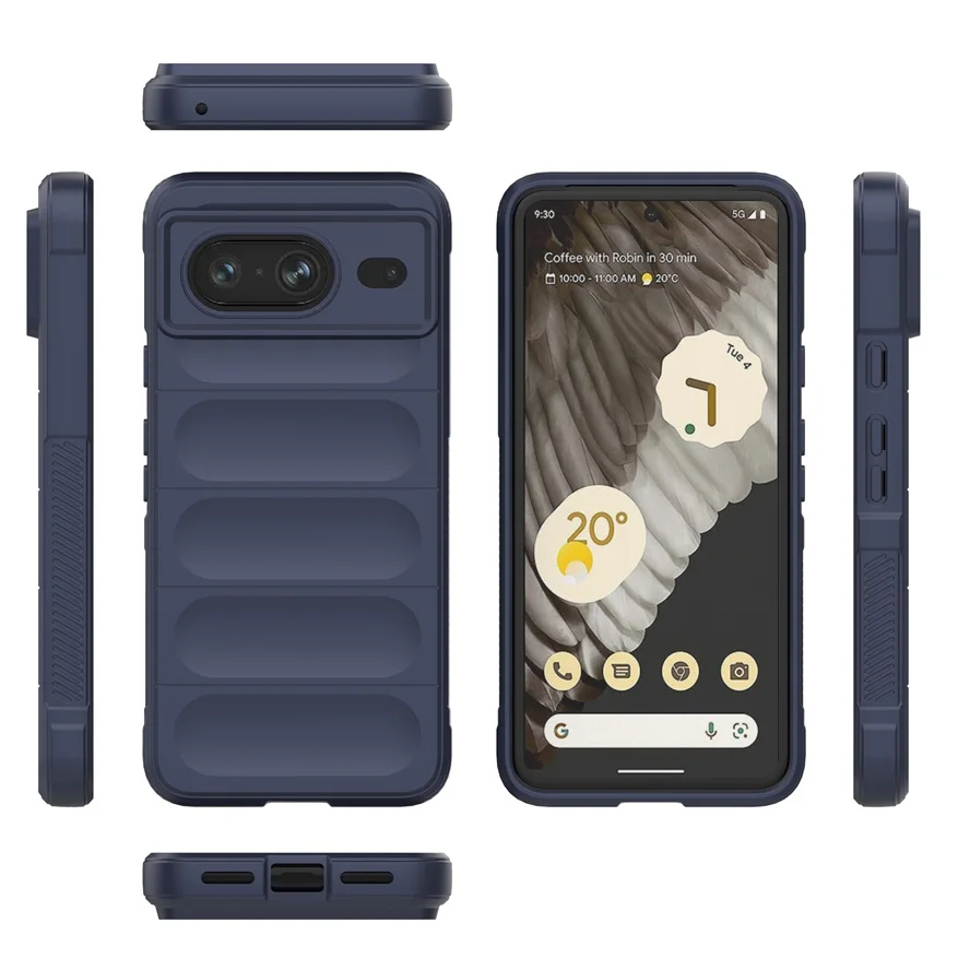 Ударопрочный силиконовый чехол для Gogle Pixel 8 7 Pro 7A