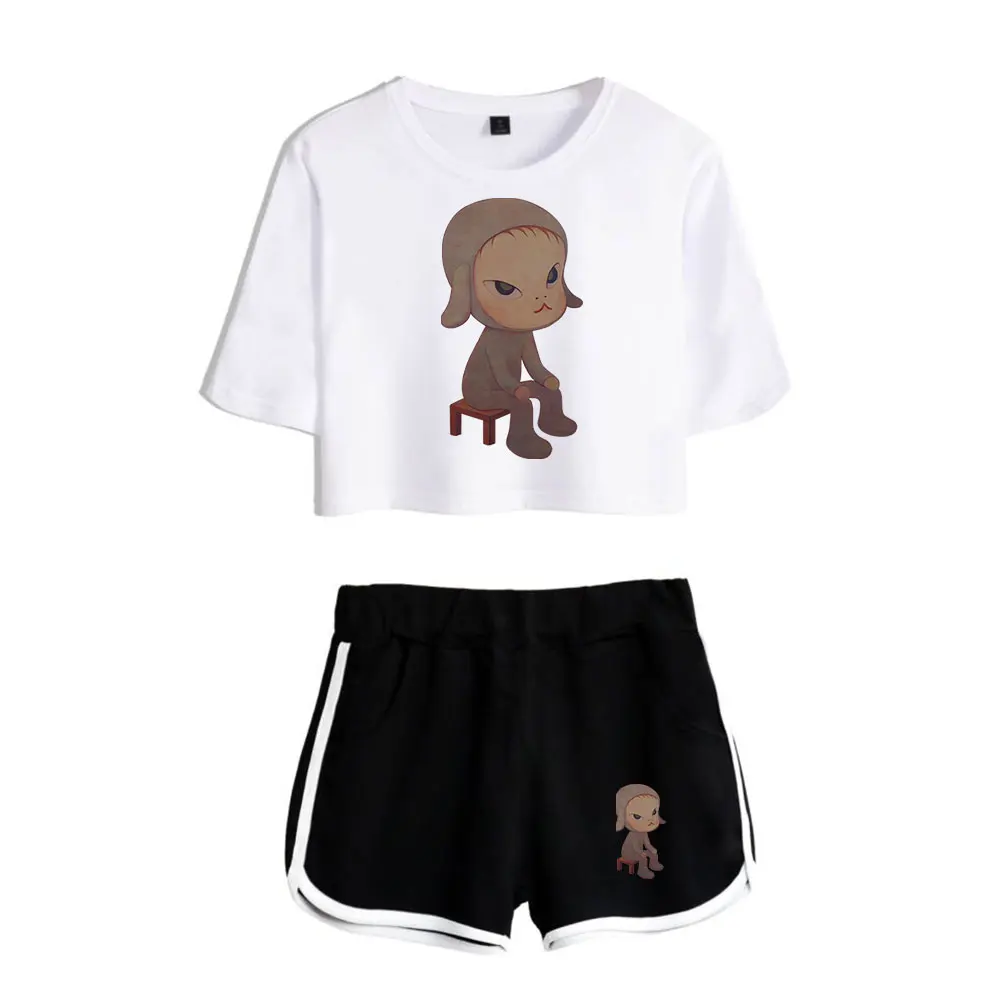 Yoshitomo Nara костю без рукавов для ночного сидения винтажный топ с логотипом 90-х годов