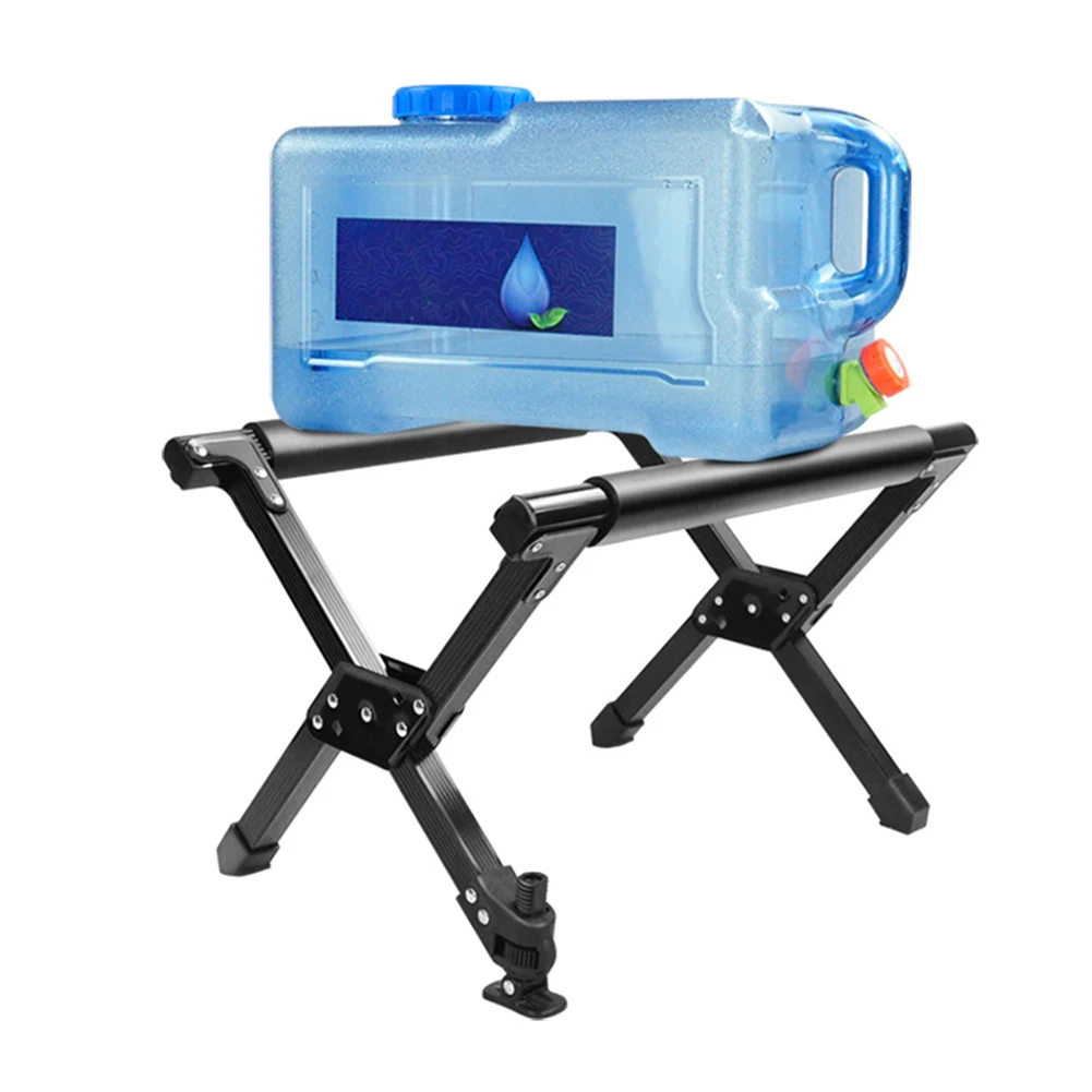 

Outdoor Cooler Box Stand Aluminum Alloy Cooling Bucket Stand Frame Accessories for Hiking BBQ Picnic Camping Supplies