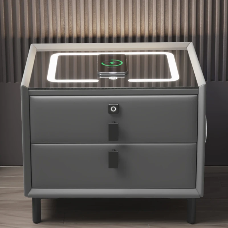 

Sinfonier кровать, боковые ночные столы, мобильное белое хранилище, деревянный умный прикроватный столик, маленький современный Mesitas De спальня Н...