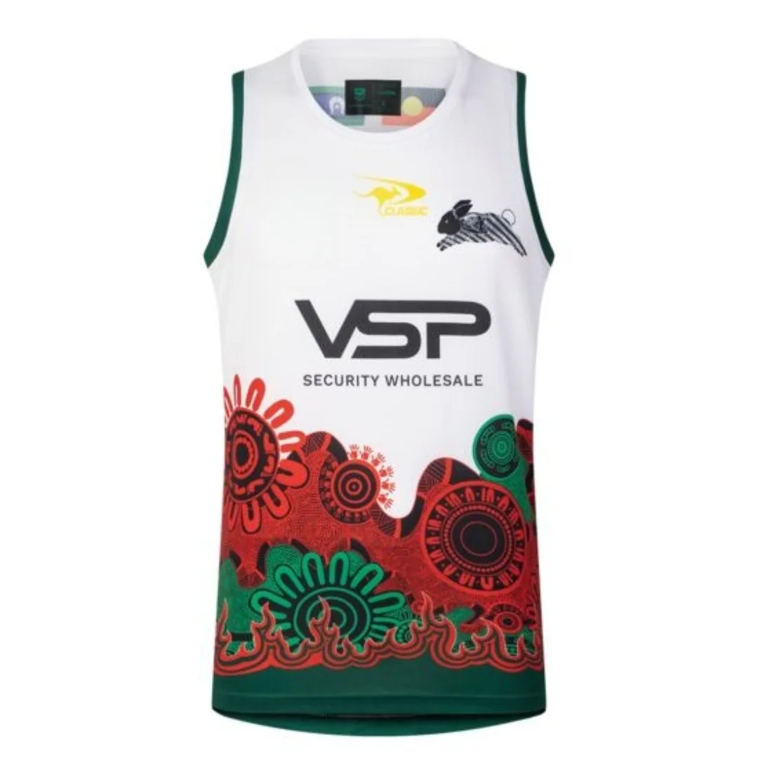 Фото Мужской тренировочный жилет для регби Rabbitohs 2025 года, НОВИНКА №1