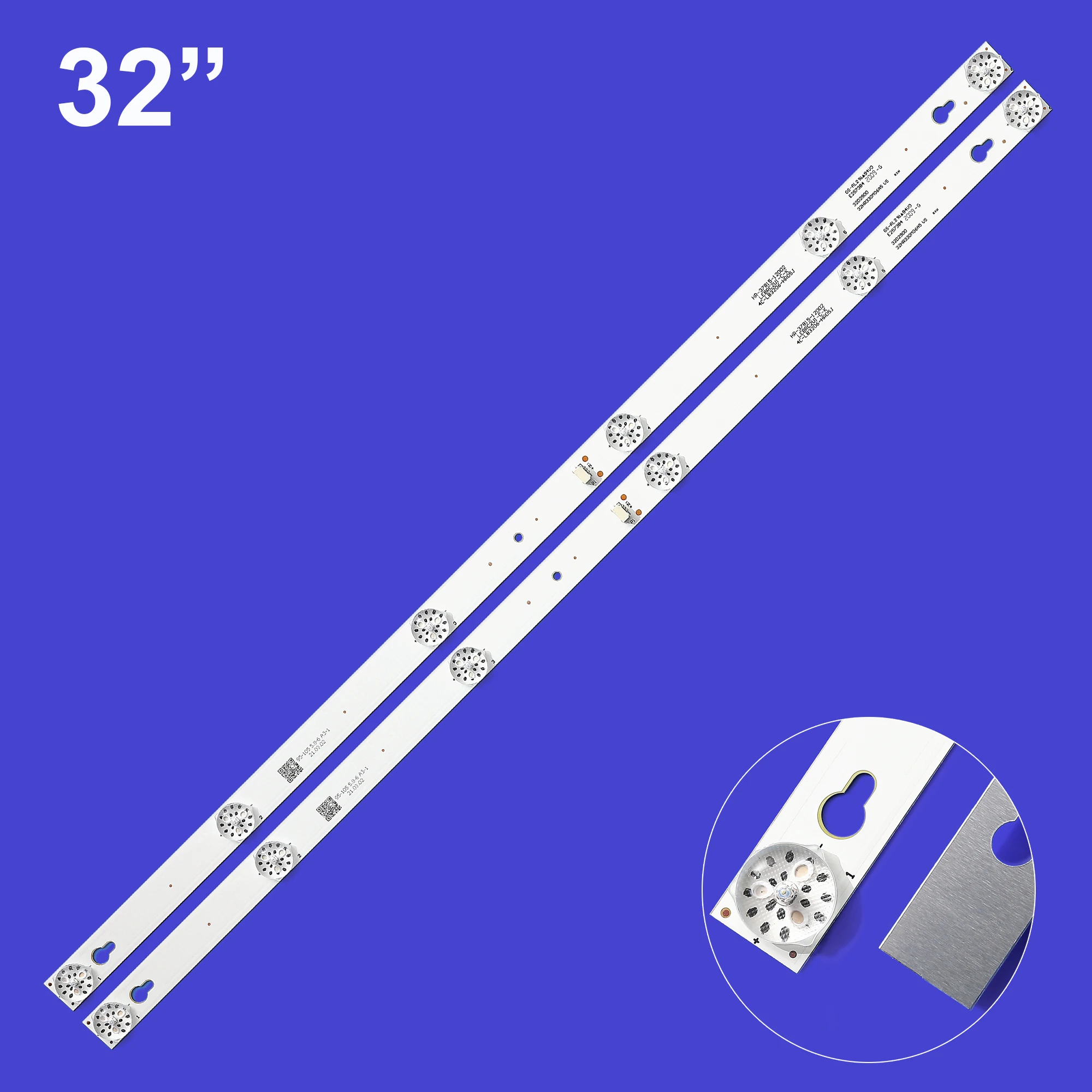 

New LED TV Backlight Strip for Thomson 32HB5426 TCL L32S4900 32L2800 L32P1A 4C-LB3206-HR03J HR01J TOT_32D2900 32HR330M06A5 V5