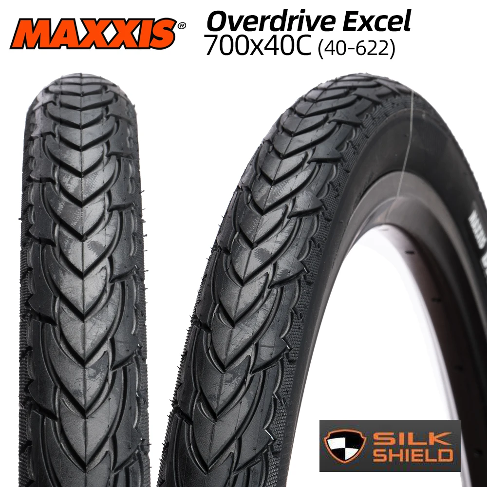 700X40C 40-622 MAXXIS OVERDRIVE EXCEL ВЕЛОСИПЕДНАЯ ШИНА ДЛЯ ДОРОЖНОГО ВЕЛОСИПЕДА 700X40 40C