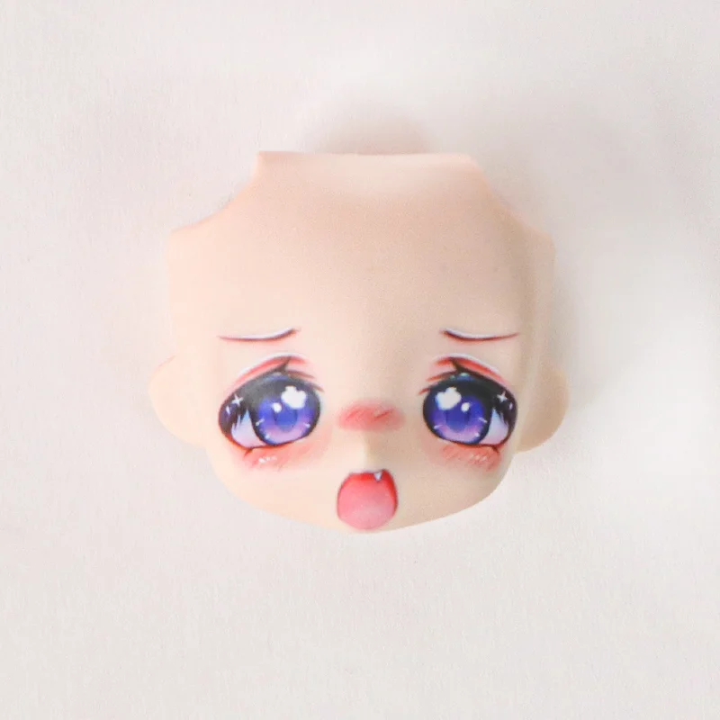 Фото OB11 Лицо куклы 1/12 BJD Лицо куклы с 3D аниме-наклейкой Глаза Симпатичные сменные лица для GSC Голова DIY Аксессуары для девочки Подарок Детская игрушка №3