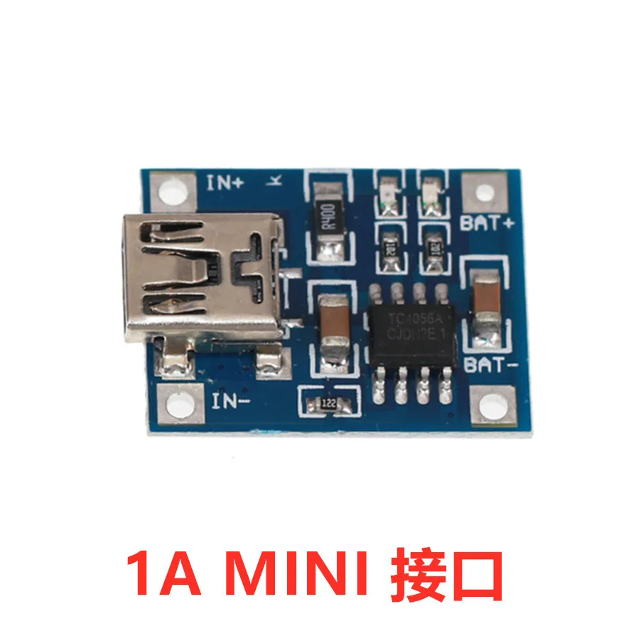 

TP4056/18650 lithium battery charging board The charging module flusher Mini interface is not protected