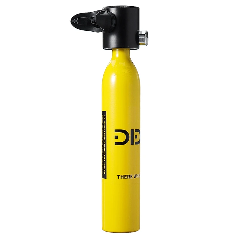 

DIDEEP 0.5L Scuba Tank Diving Oxygen Tank Underwater Respirator Diving Cylinder Breathing Apparatus Snorkeling Device