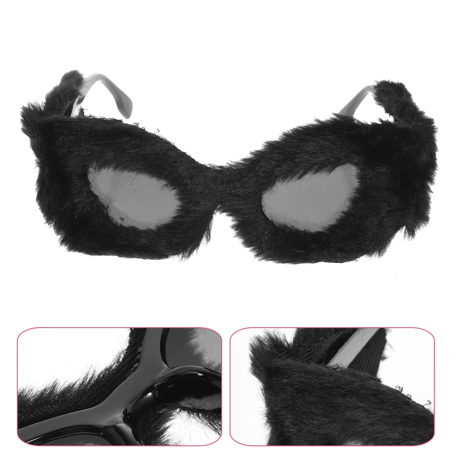 

Fur Lovely Sunglasses Photo Prop Groovy Props Womens Party Supplies Kids Eyeglasses