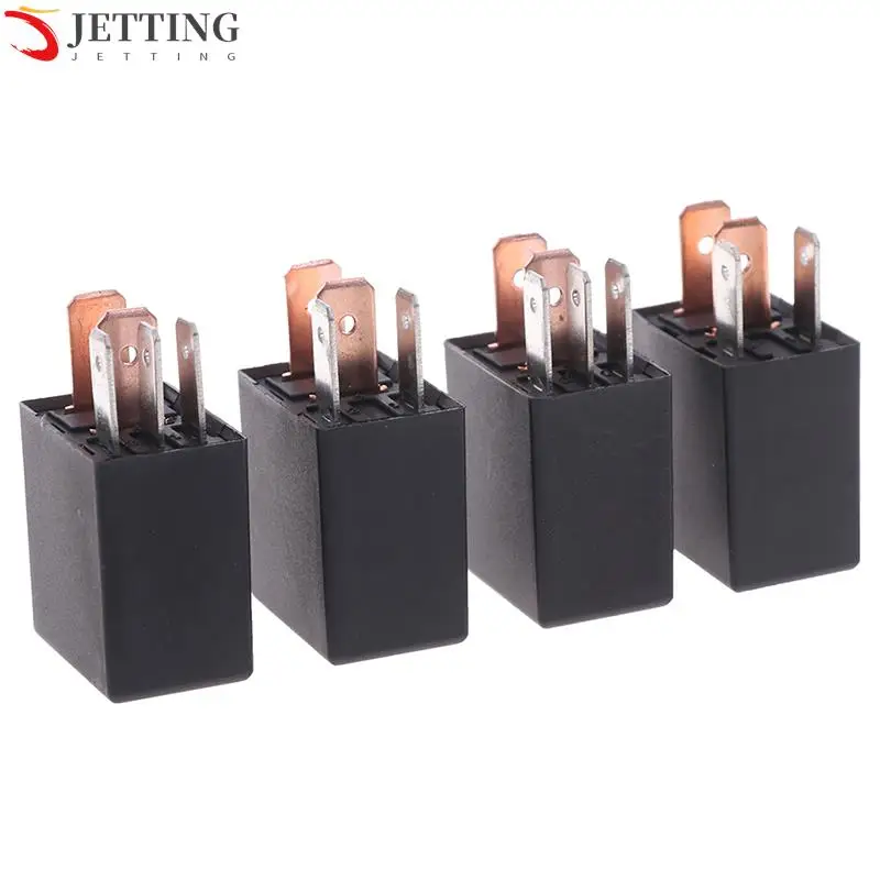 

Hot sale 1PC 12V 24V 40A Rated Current 1NO 1NC SPDT 4/5 Pins Car Automotive Alarm Relay