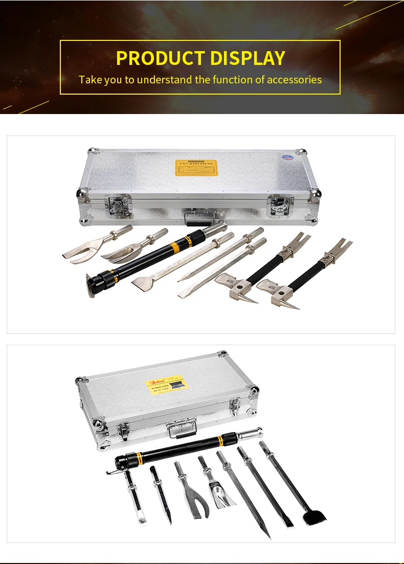 ODETOOLS PRT-8 Легкий ручной спасательный набор инструментов с алюминиевым корпусом