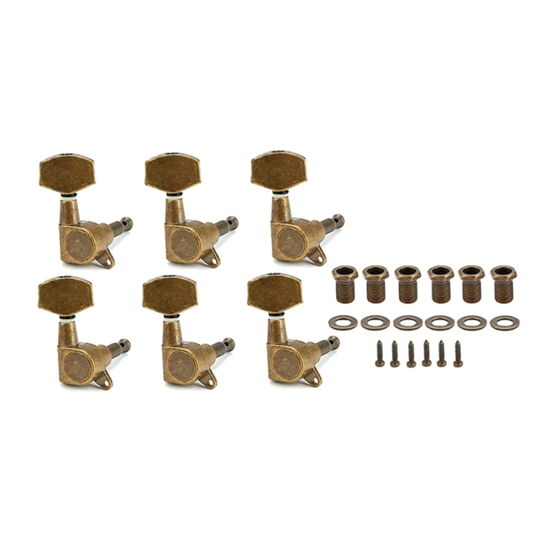 

Guitar Tuning Pegs Tuning Keys Tuners Single Hole for Classical Guitar 6R 57QC